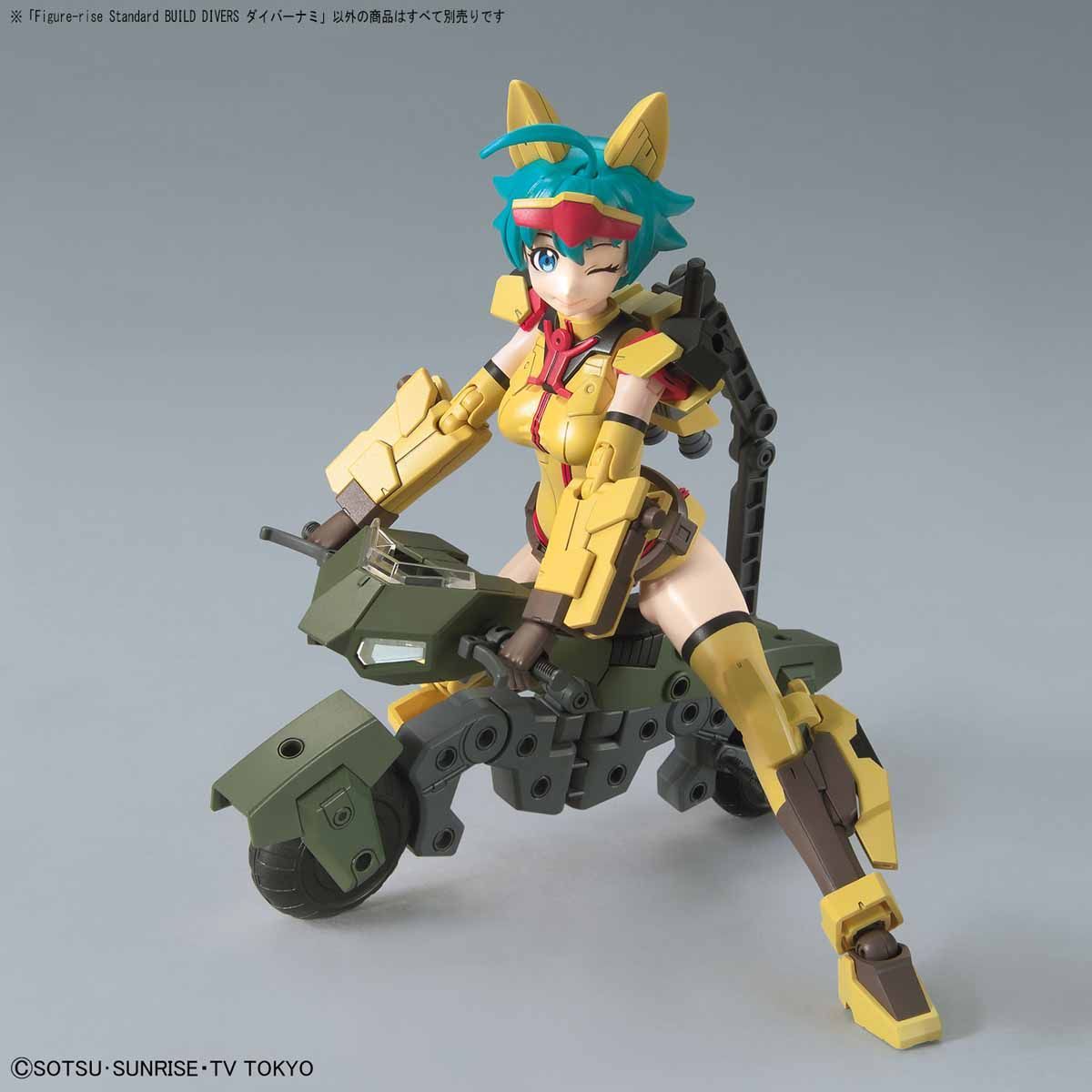 Gundam Build Divers Figure-rise Standard Nami Model Kit - Image 9