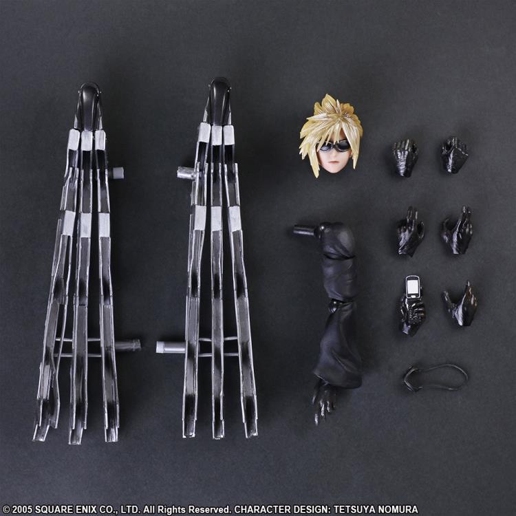 Final Fantasy VII: Advent Children Play Arts Kai Cloud Strife and Fenrir - Image 9