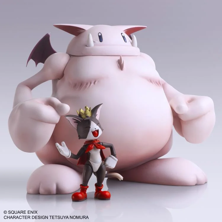 Final Fantasy VII Bring Arts Cait Sith with Fat Moogle Two-Pack - Image 2