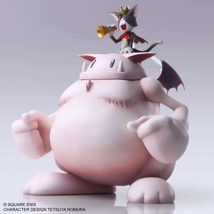 Final Fantasy VII Bring Arts Cait Sith with Fat Moogle Two-Pack - Image 4