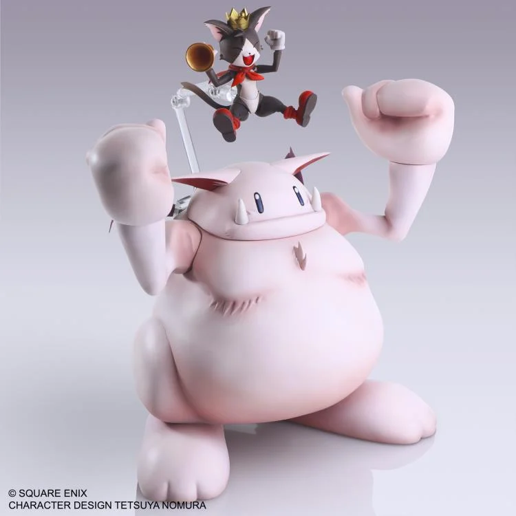 Final Fantasy VII Bring Arts Cait Sith with Fat Moogle Two-Pack - Image 5