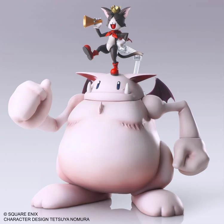 Final Fantasy VII Bring Arts Cait Sith with Fat Moogle Two-Pack - Image 6