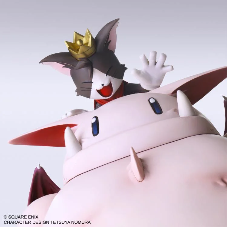 Final Fantasy VII Bring Arts Cait Sith with Fat Moogle Two-Pack - Image 7
