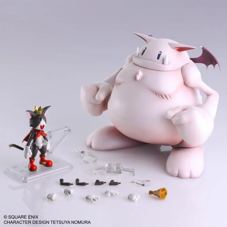 Final Fantasy VII Bring Arts Cait Sith with Fat Moogle Two-Pack - Image 9