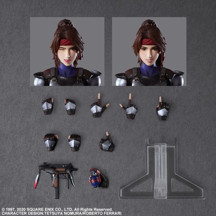 Final Fantasy VII Remake Play Arts Kai Jessie, Cloud & Motorcycle Set - Image 10