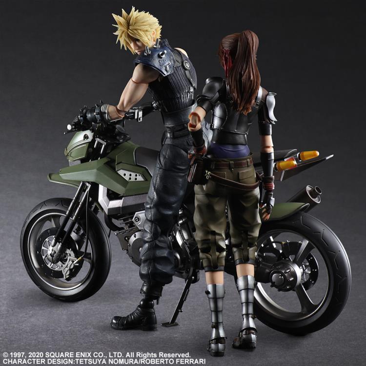 Final Fantasy VII Remake Play Arts Kai Jessie, Cloud & Motorcycle Set - Image 4
