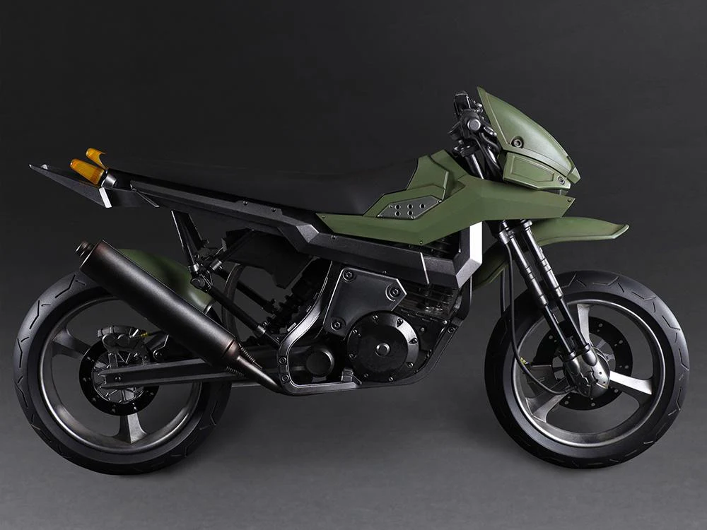 Final Fantasy VII Remake Play Arts Kai Jessie & Motorcycle Set - Image 4