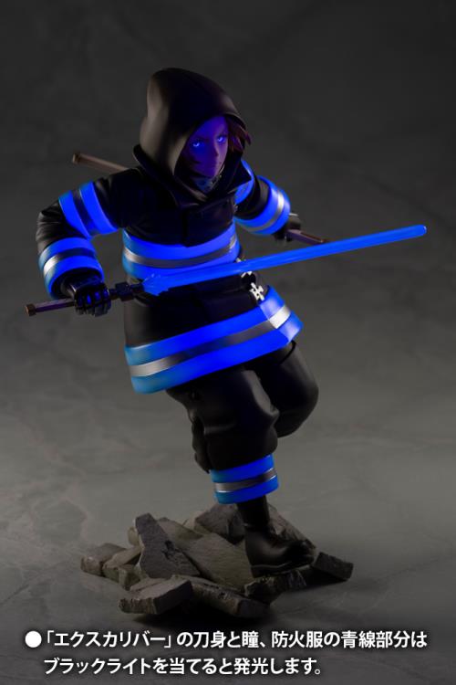 Fire Force ArtFX J Arthur Boyle Statue - Image 10