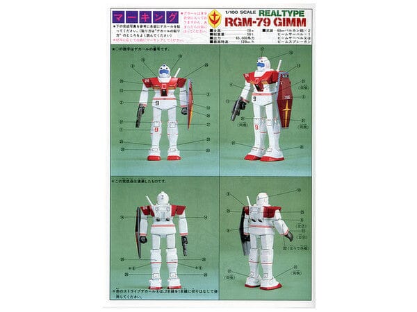 First Gundam 1/100 RGM-79 GM (Real Type) - Image 5