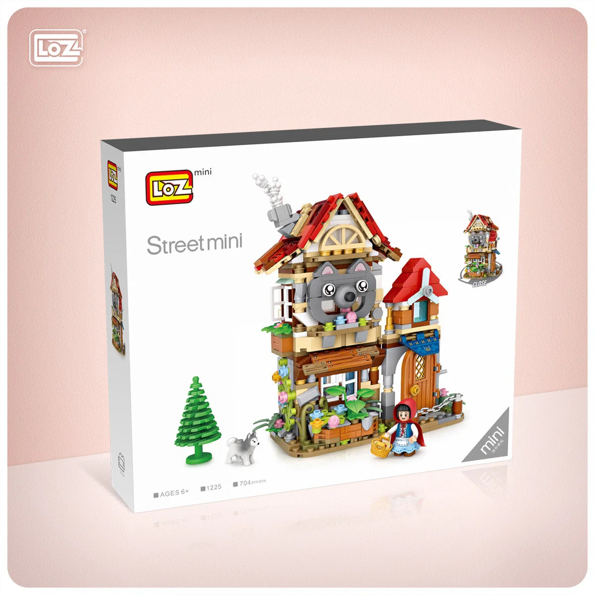 LOZ Street Mini 1225 Forest Cabin - Image 2