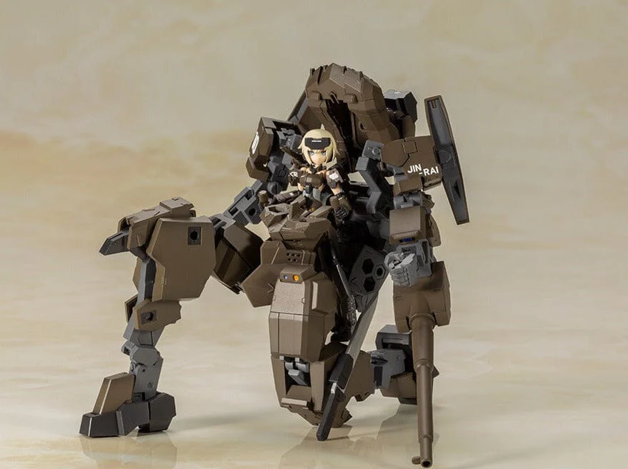 Frame Arms Girls Handscale Gourai with Jinrai Armor Model Kit
