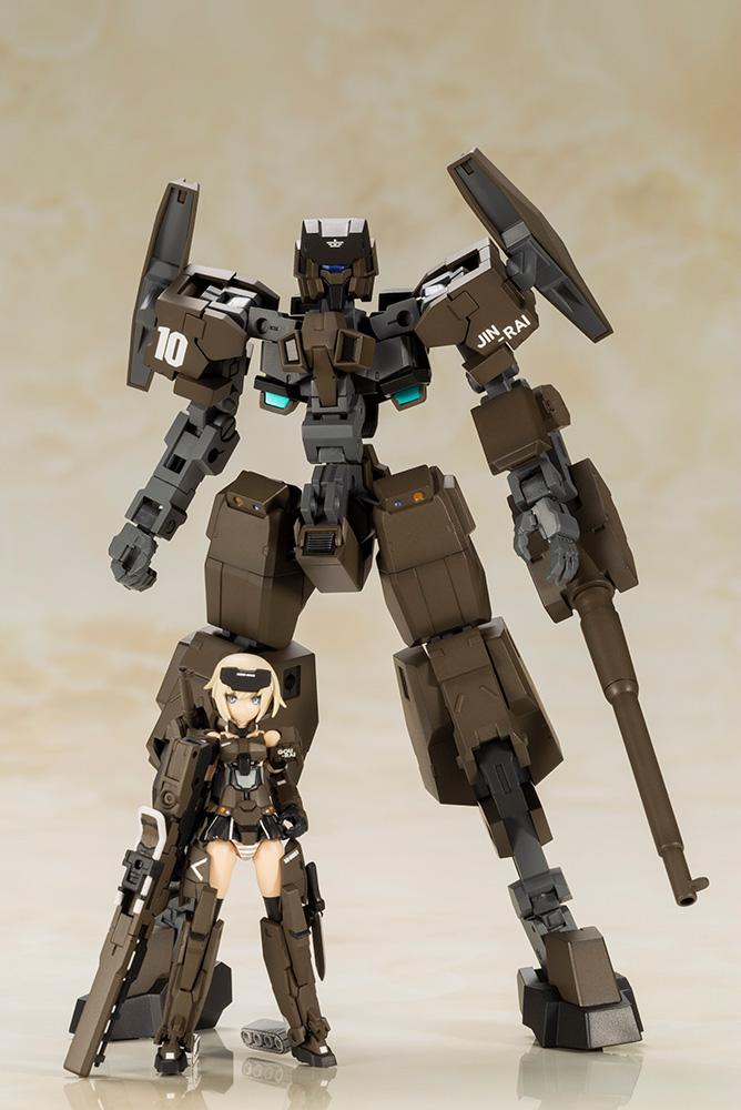 Frame Arms Girls Handscale Gourai with Jinrai Armor Model Kit - Image 11