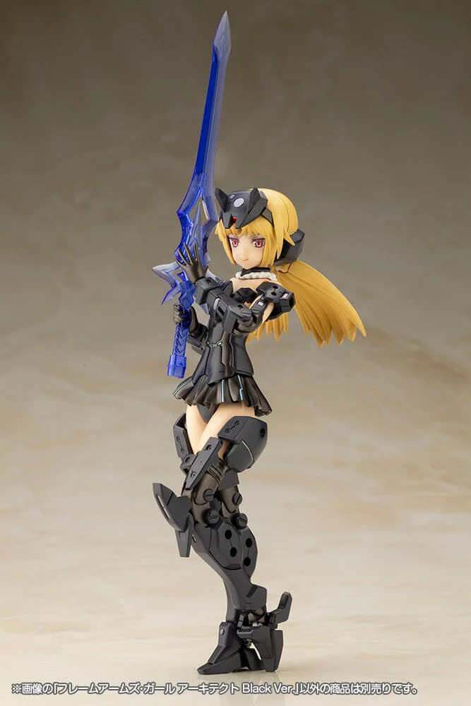 Frame Arms Girl Architect (Black Ver.) Model Kit - Image 5
