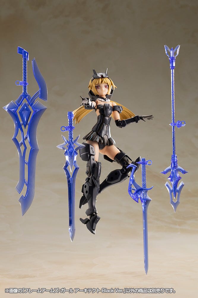 Frame Arms Girl Architect (Black Ver.) Model Kit - Image 7