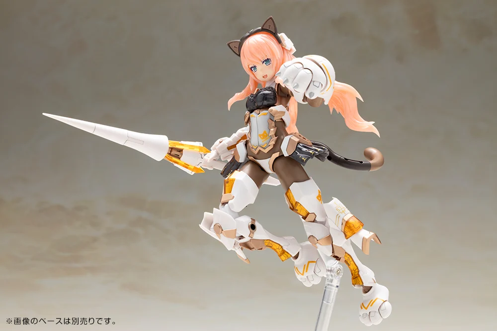 Frame Arms Girl Durga I (Cat Armor -Calico- Ver.) Model Kit - Image 11