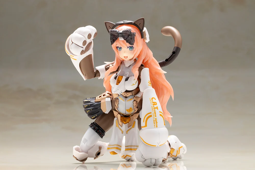 Frame Arms Girl Durga I (Cat Armor -Calico- Ver.) Model Kit - Image 4