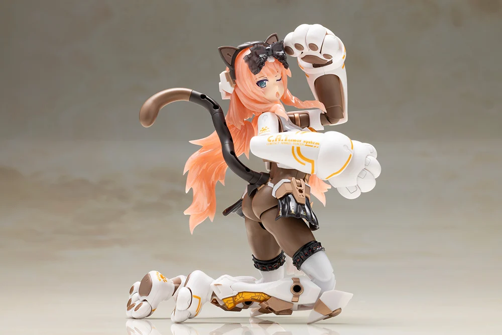 Frame Arms Girl Durga I (Cat Armor -Calico- Ver.) Model Kit - Image 6