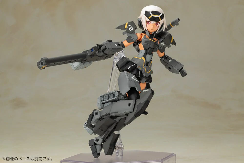 Frame Arms Girl Gourai-Kai (Black) with GM148 Type Anti-Tank Missile Model Kit Set - Image 12