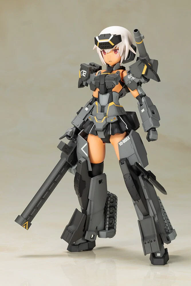 Frame Arms Girl Gourai-Kai (Black) with GM148 Type Anti-Tank Missile Model Kit Set - Image 6