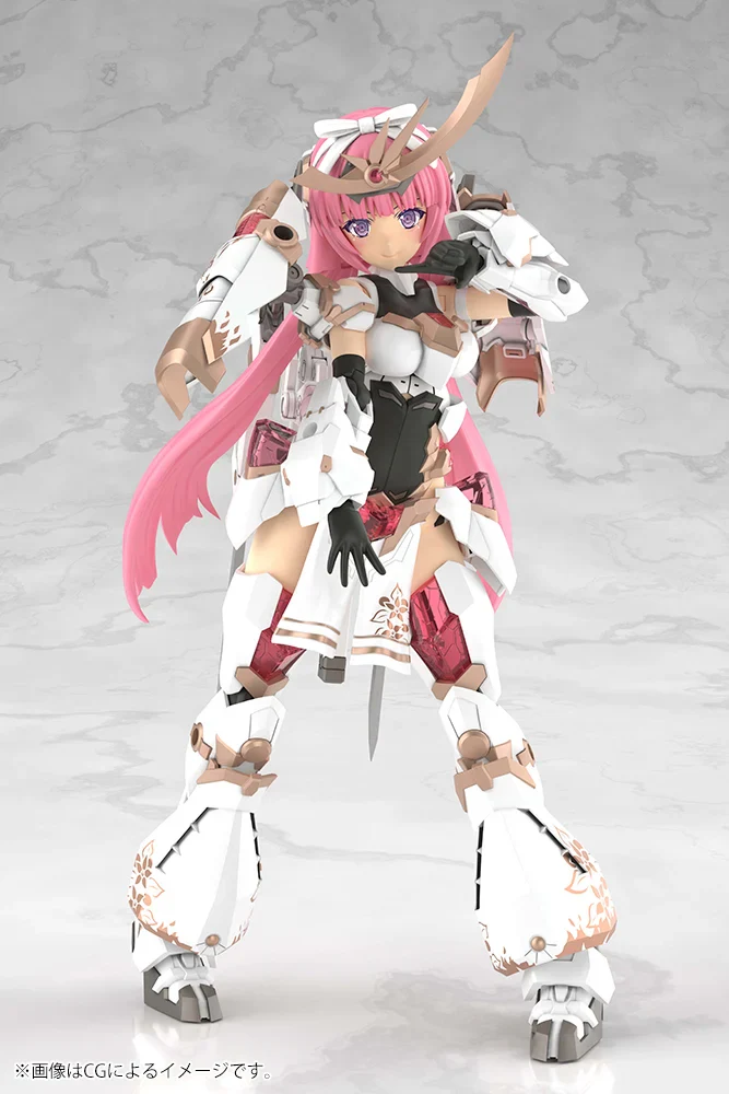 Frame Arms Girl Grande Scale Magatsuki Kikka Model Kit - Image 10