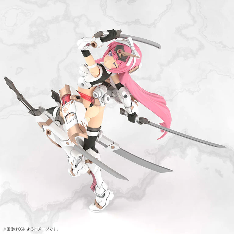 Frame Arms Girl Grande Scale Magatsuki Kikka Model Kit - Image 18