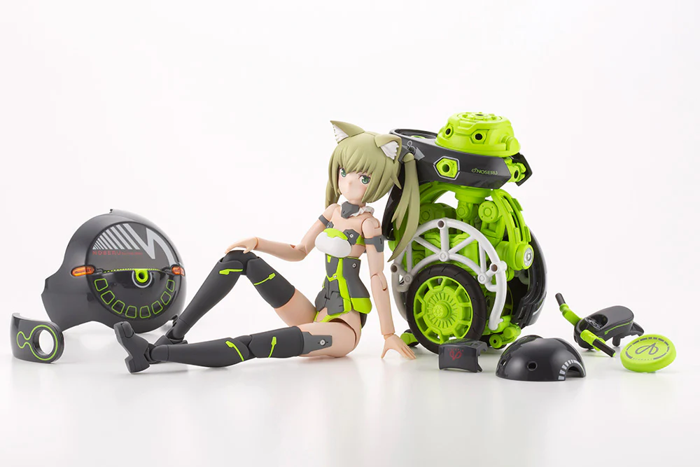 Frame Arms Girl x Maruttoys Innocentia (Racer Ver.) and Noseru (Racing Specs Ver.) Model Kit - Image 23