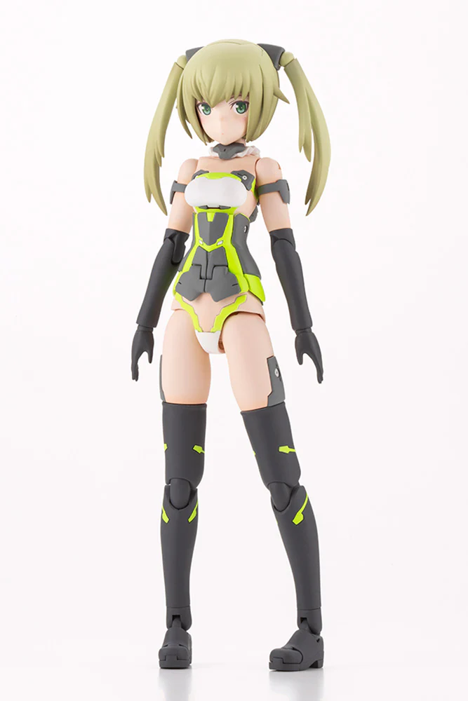 Frame Arms Girl x Maruttoys Innocentia (Racer Ver.) and Noseru (Racing Specs Ver.) Model Kit - Image 6