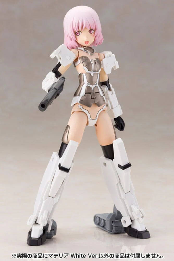 Frame Arms Girl Materia (White Ver.) Model Kit (Reissue) - Image 11