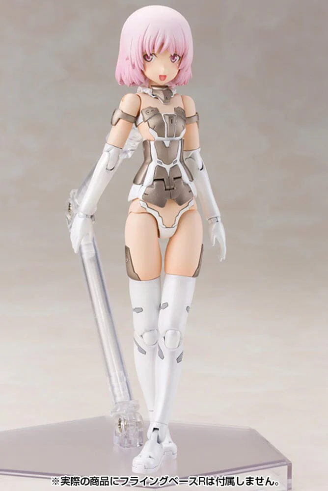 Frame Arms Girl Materia (White Ver.) Model Kit (Reissue) - Image 8