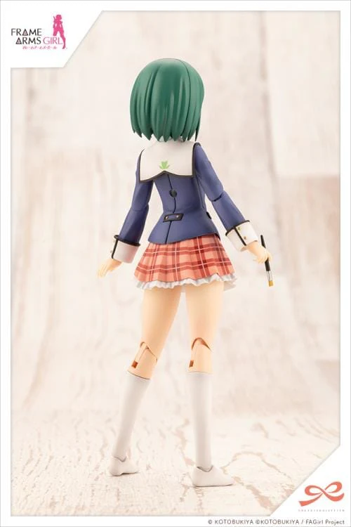 Frame Arms Girl Sousai Shoujo Teien Wakaba Girls' High School Winter Clothes Bukiko Kotobuki (Modeler's Edition) 1/10 Scale Model Kit - Image 6