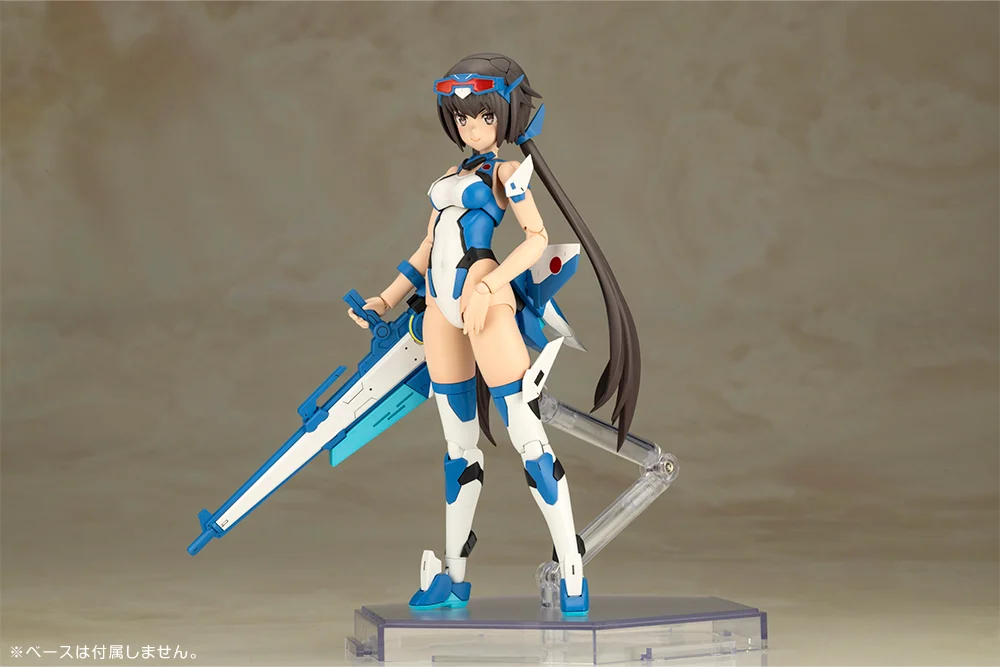 Frame Arms Girl Stylet (Swimsuit Blue Impulse Color Ver.) Model Kit - Image 2