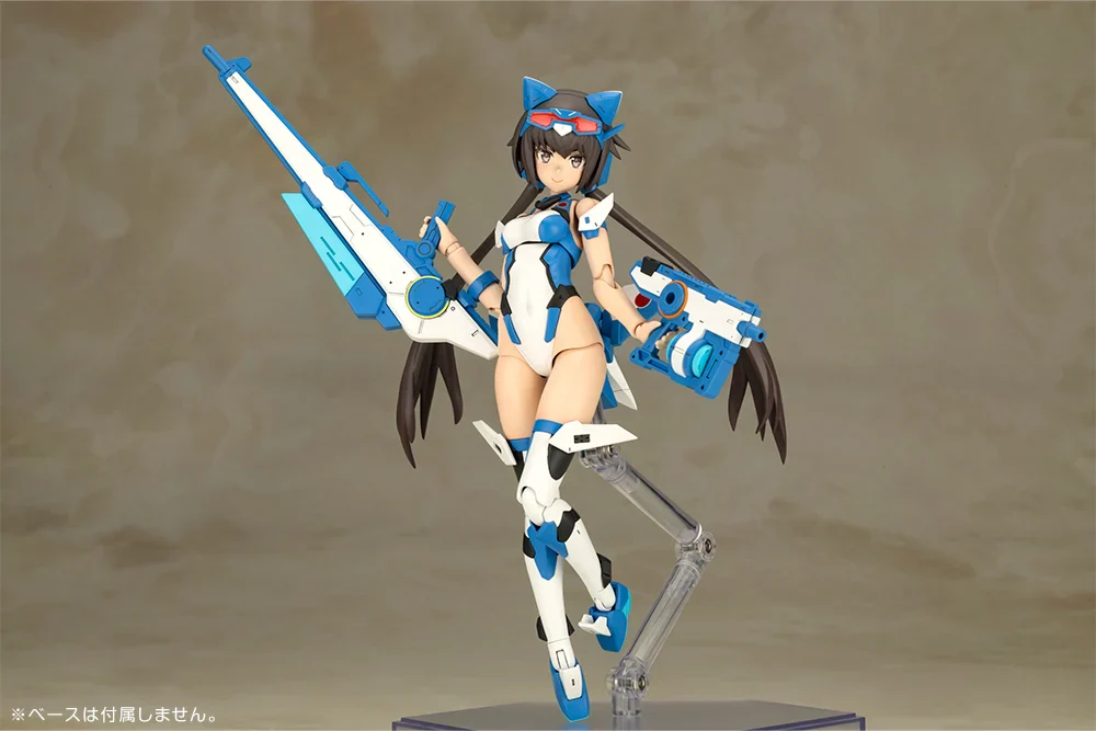 Frame Arms Girl Stylet (Swimsuit Blue Impulse Color Ver.) Model Kit - Image 6
