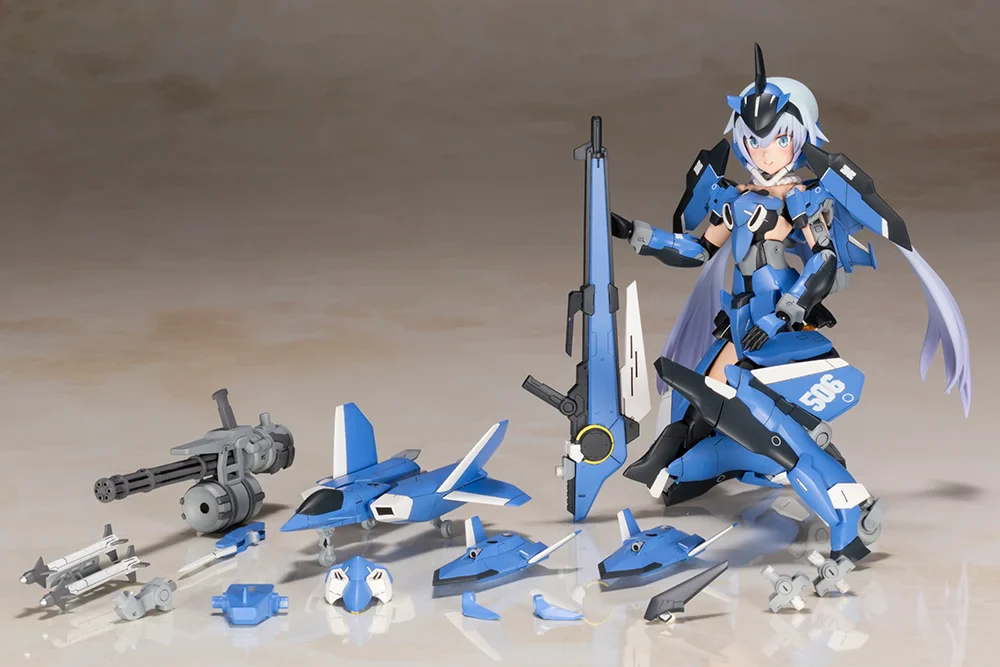 Frame Arms Girl Stylet XF-3 with Exosuit Stylet Model Kit Set - Image 12