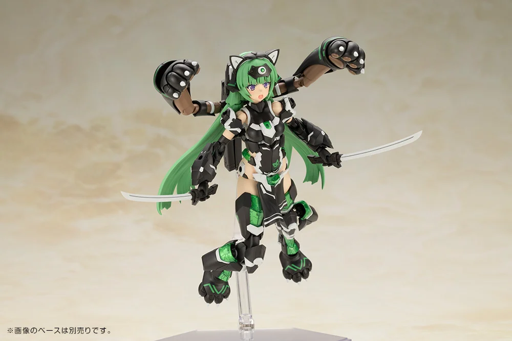 Frame Arms Girl Magatsuki (Cat Armor Ver.) Model Kit - Image 9