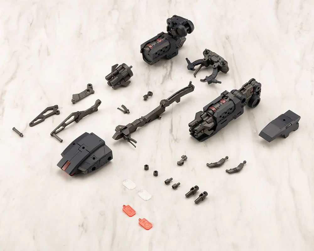 M.S.G. Modeling Support Goods Gigantic Arms Blitz Gunner (Black Ver.) Model Kit - Image 3