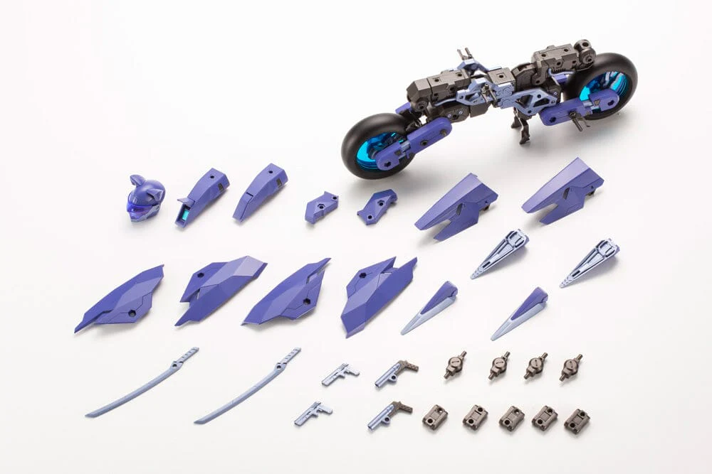 Frame Arms M.S.G. Modeling Support Goods Gigantic Arms Rapid Raider (Slash Violet Ver.) Model Kit - Image 4
