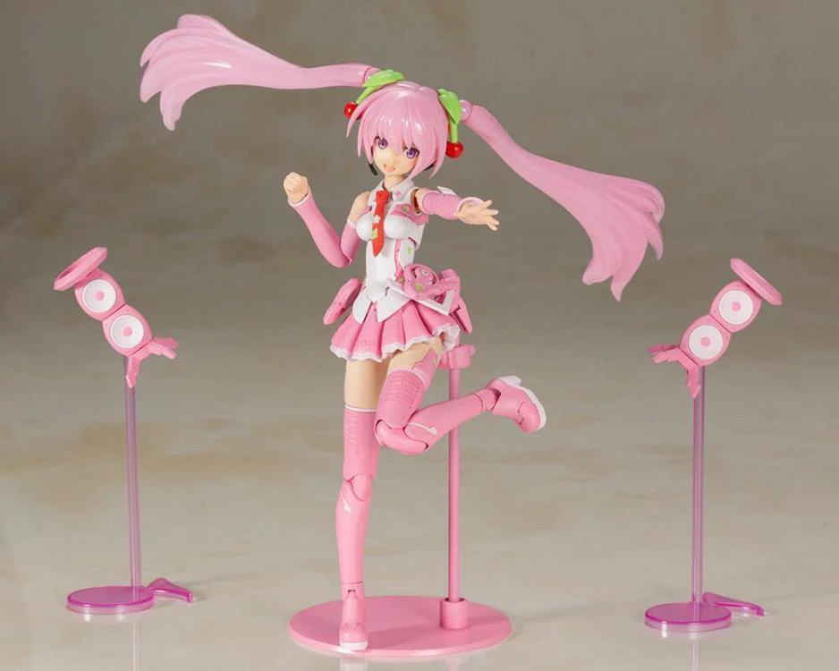 Frame Music Girl Sakura Miku Model Kit - Image 2