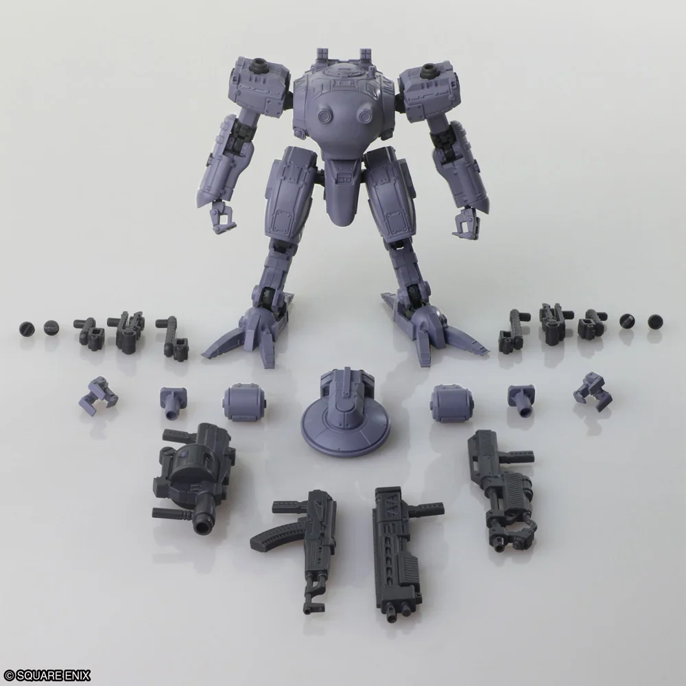 Front Mission Structure Arts Plus Additional Selection Vol 1 1/72 Scale Model Kit Set - Image 21