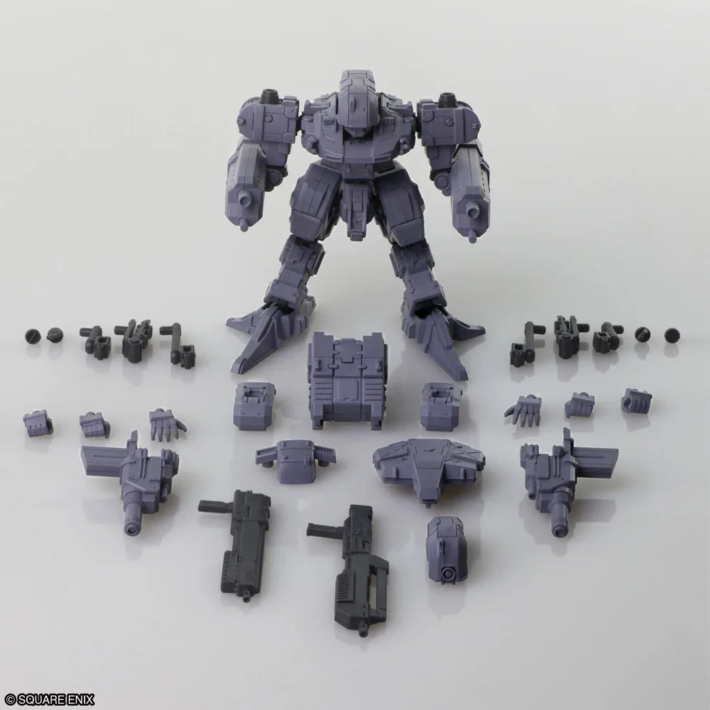 Front Mission Structure Arts Plus Additional Selection Vol 2 1/72 Scale Model Kit Set - Image 11