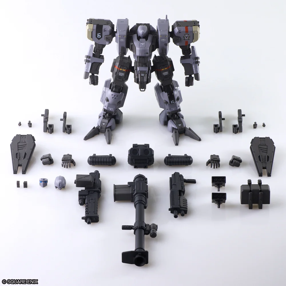 Front Mission Structure Arts Plus Zenith V (30th Anniversary Edition) 1/48 Scale Model Kit - Image 13