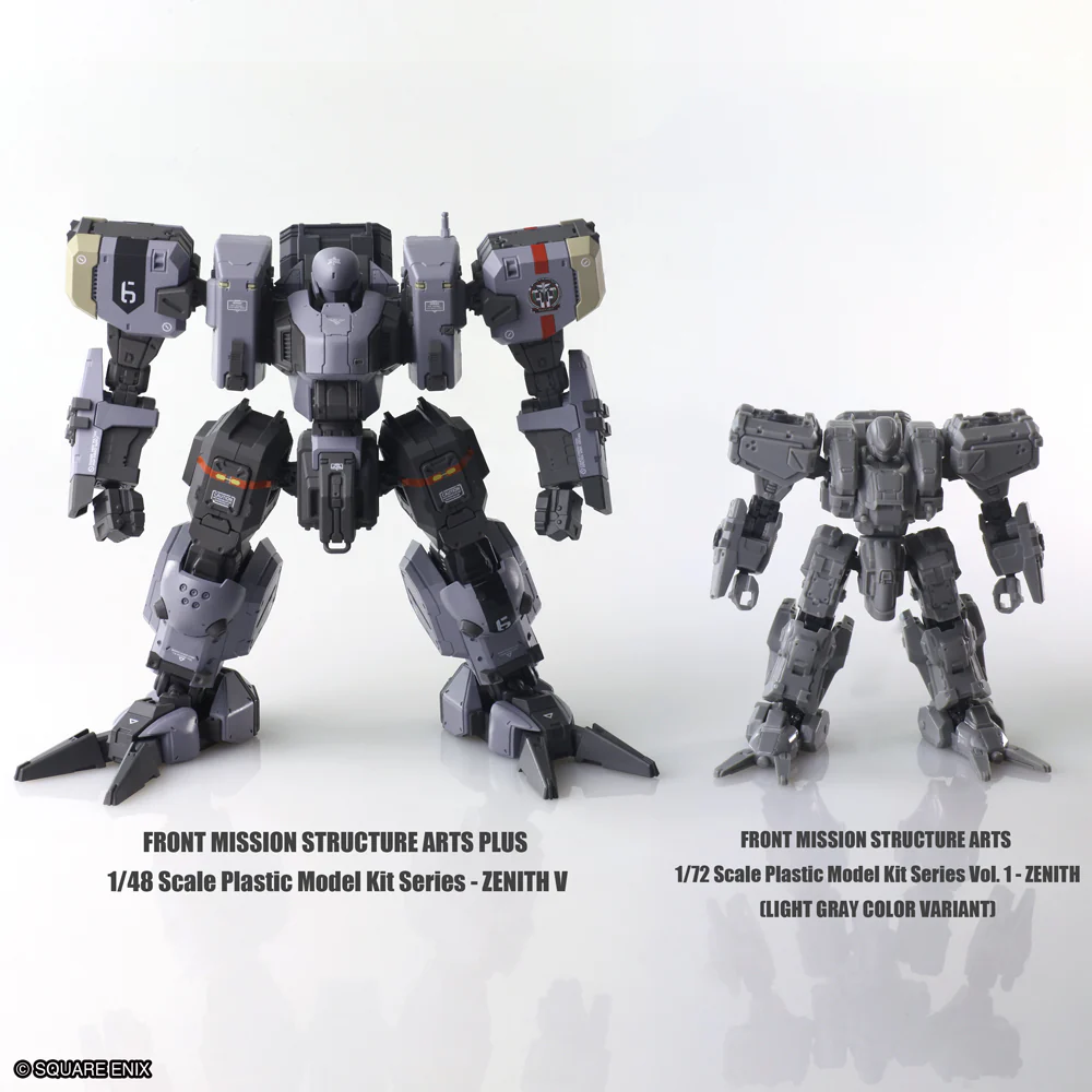 Front Mission Structure Arts Plus Zenith V (30th Anniversary Edition) 1/48 Scale Model Kit - Image 18