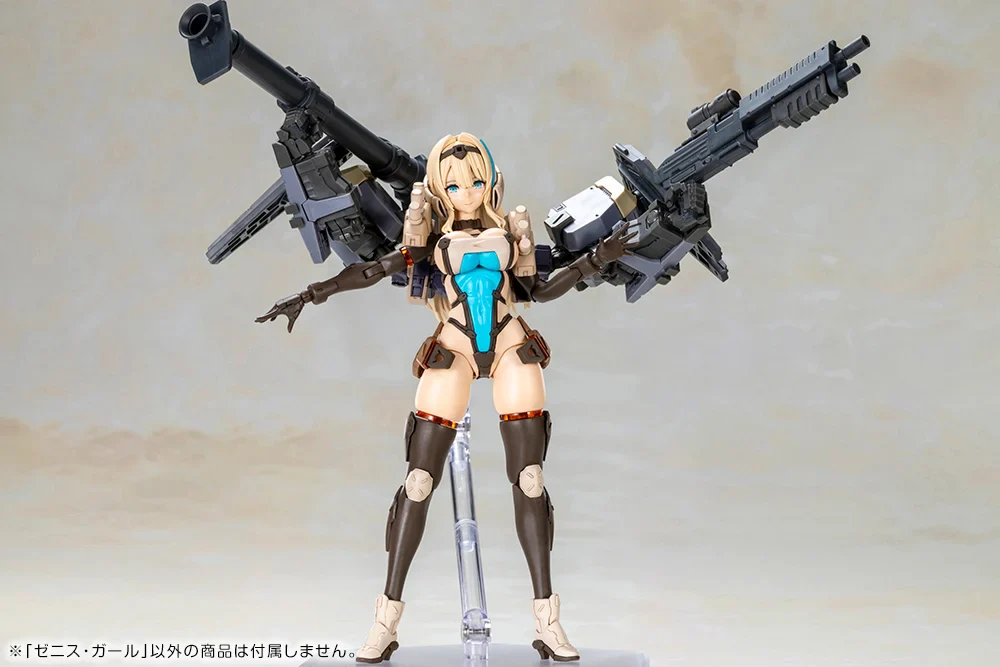 Front Mission Zenith Girl Model Kit - Image 16