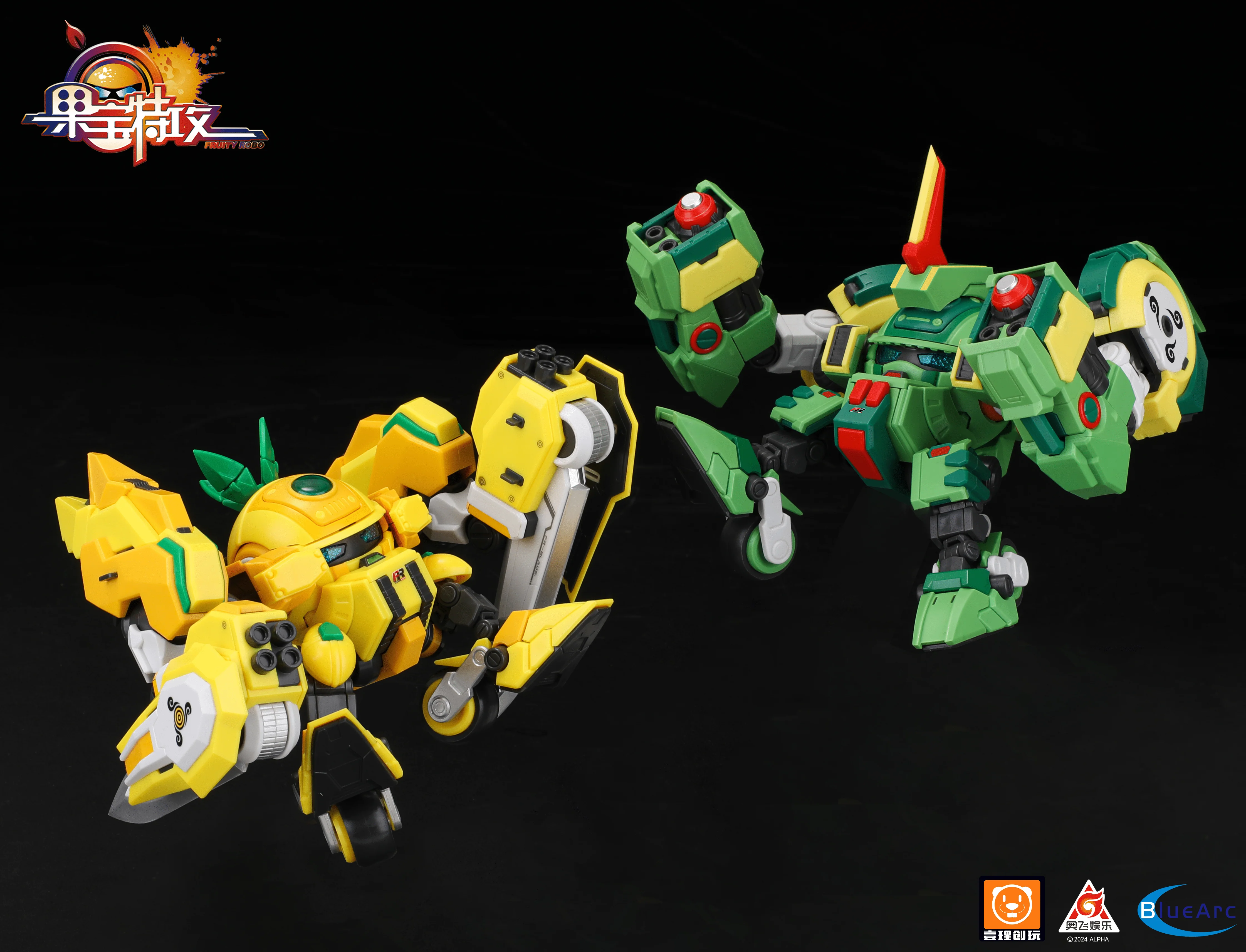 Fruity Robo Apple Twinguns Model Kit - Image 5