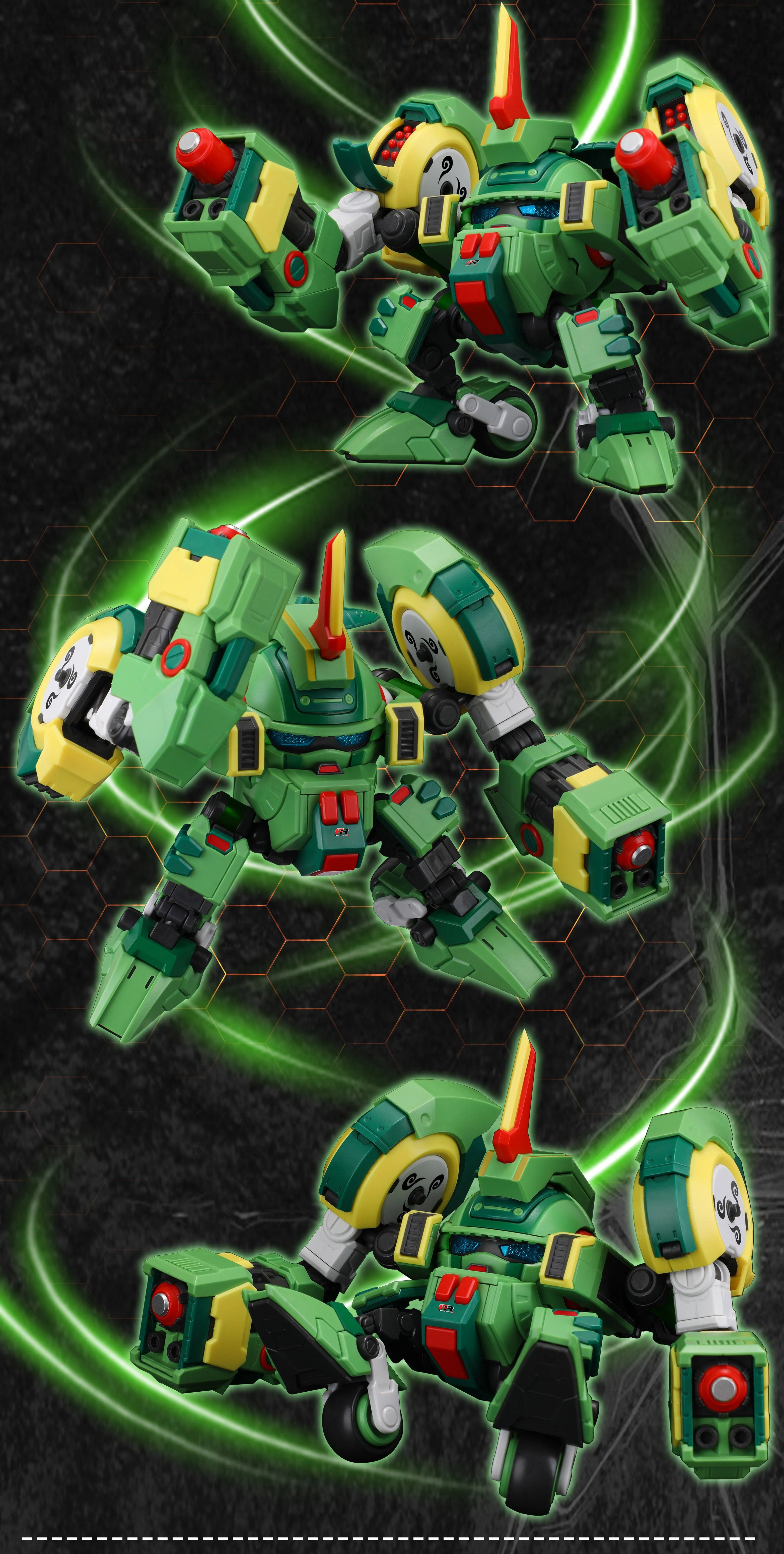 Fruity Robo Apple Twinguns Model Kit - Image 6