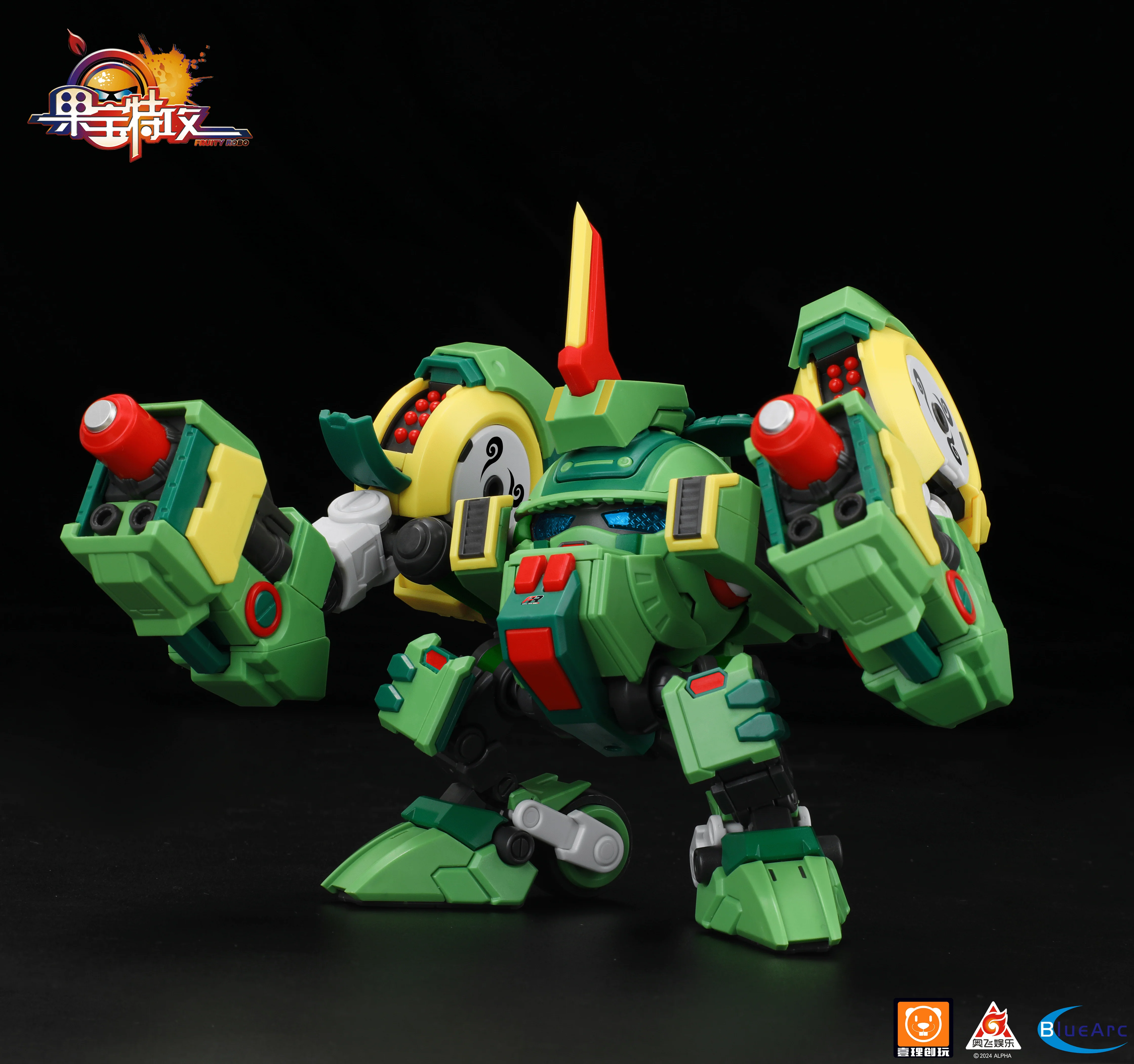 Fruity Robo Apple Twinguns Model Kit - Image 7