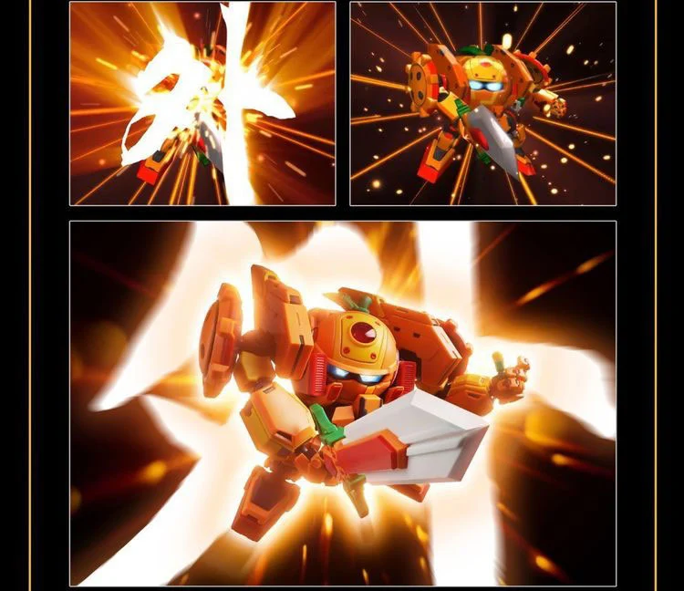 Fruity Robo Mandarine Berserker Model Kit - Image 3