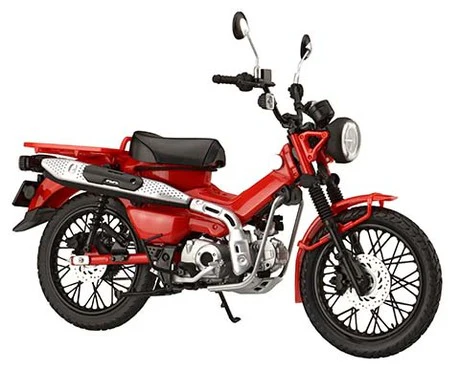 Fujimi 1/12 Honda CT125 (Hunter Cub/Growing Red) - Image 4