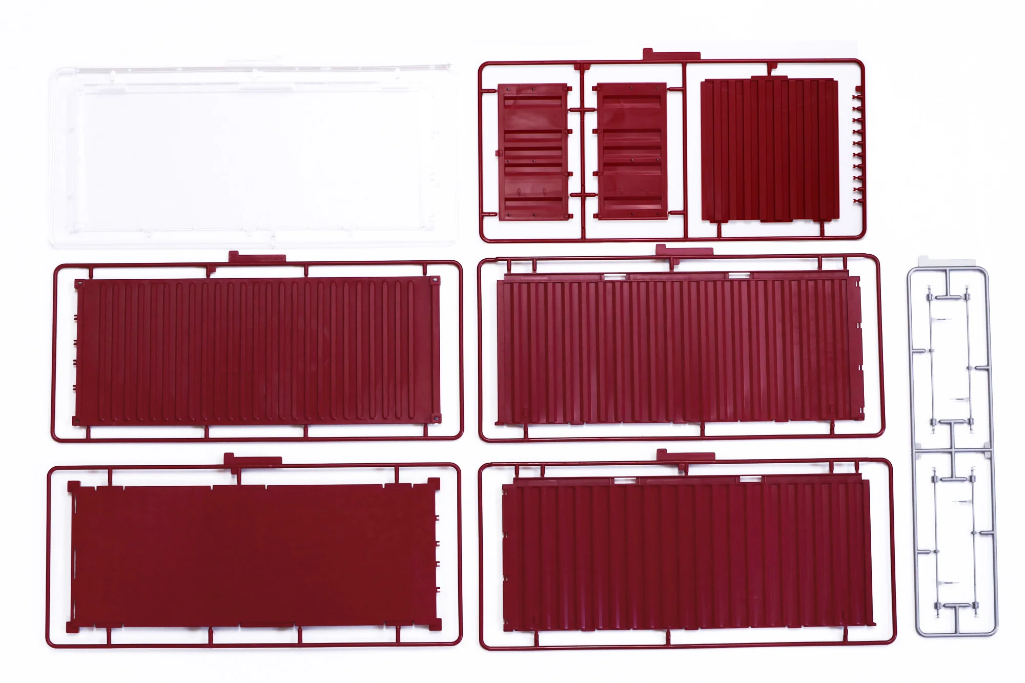 Fujimi 1/24 CAR NEXT Series, 20ft Container (Maroon) - Image 2