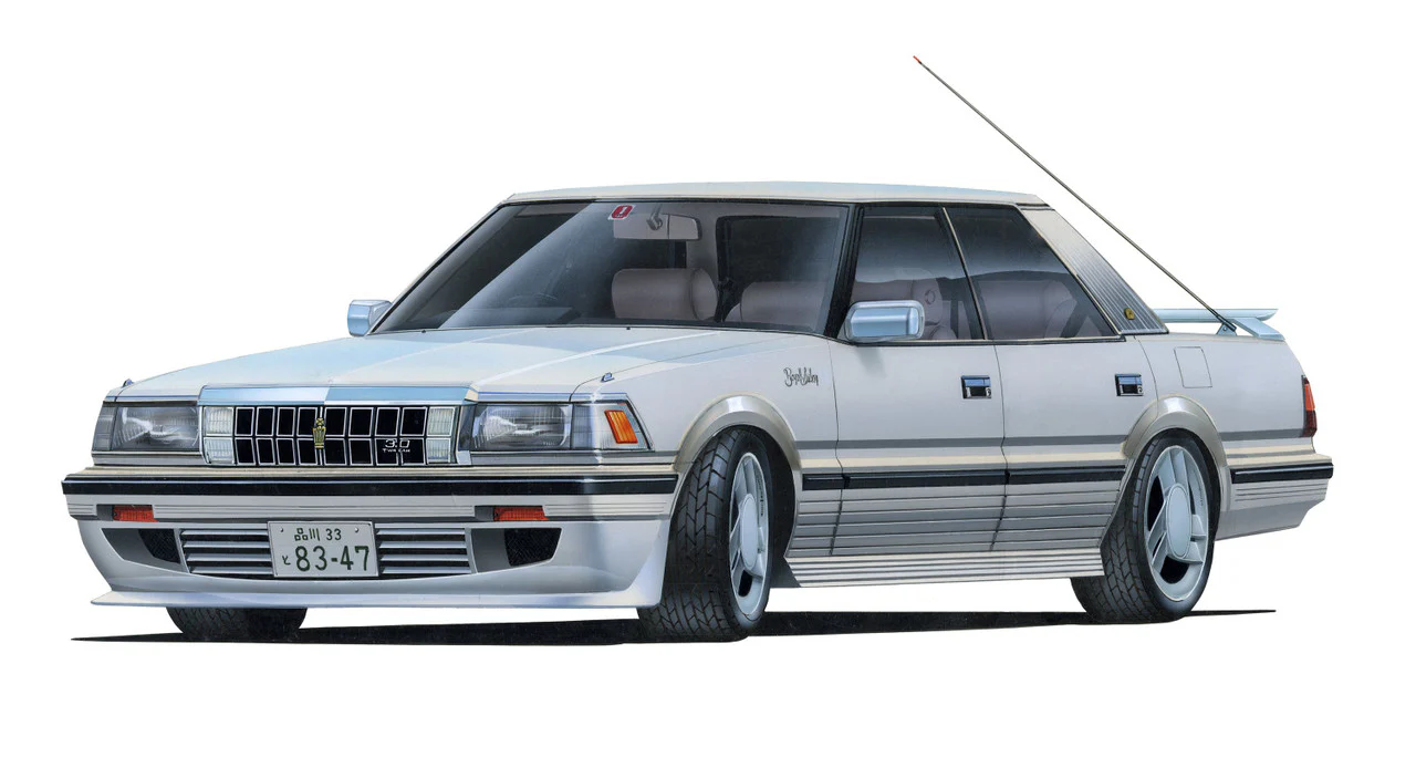Fujimi 1/24 Crown3.0 Royal Twincom (High Society Car Version) - Image 2