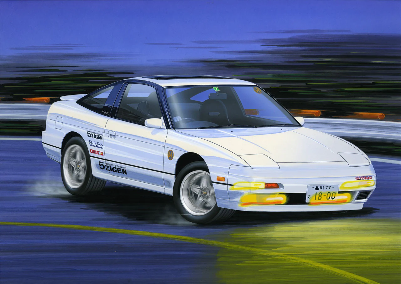 Fujimi 1/24 Nissan 180SX (RPS13 Mid Type)